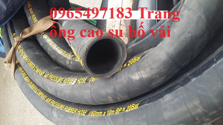Giá ống cao su bố vải chịu áp 10 bar, 20 bar tại Hà Nội